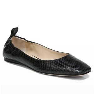 EUC - Veronica Beard Alison Snake Print Ballerina Flats - Size 7.5